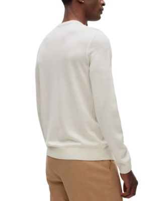 Men's Slim-Fit Merino Wool Sweater
