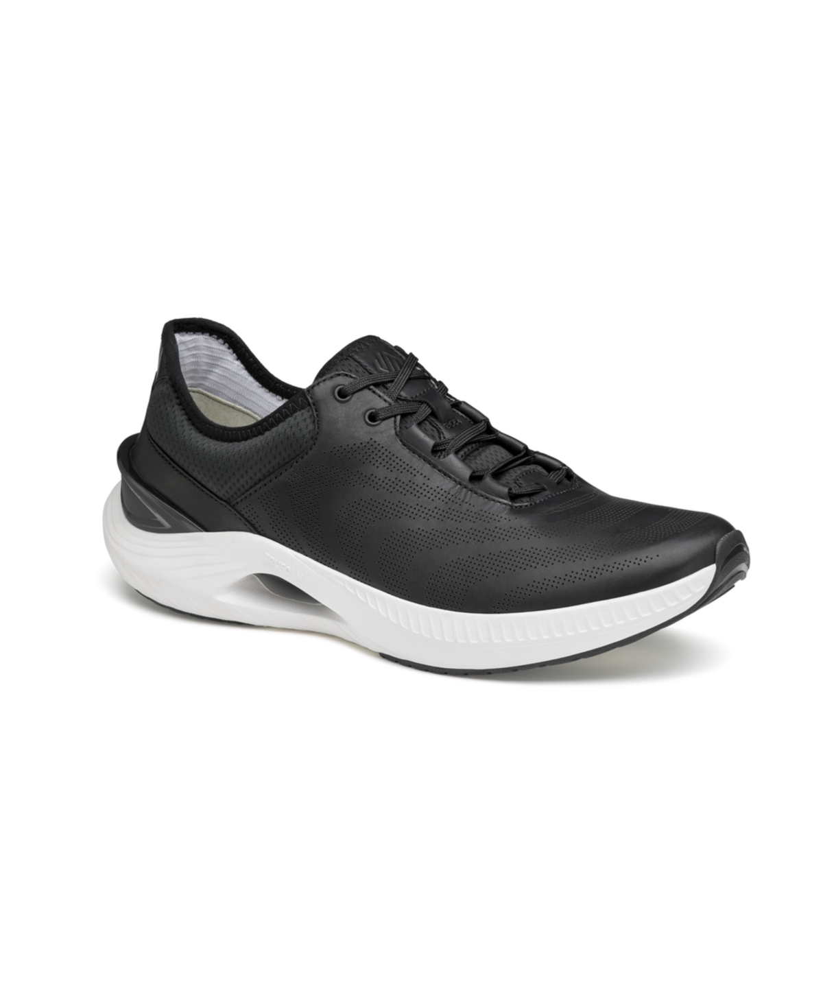 Johnston & Murphy Men's Rt1 Luxe Lace-up Sneakers In Black