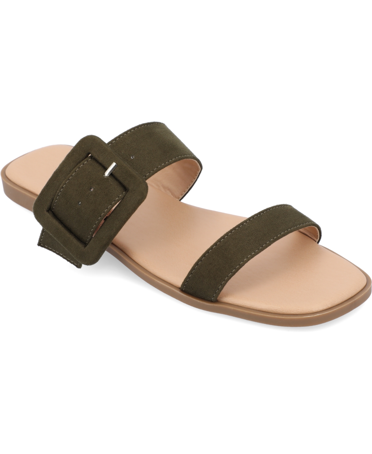 Journee Collection Collection Women's Tru Comfort Foam Kerris Sandals In Olive
