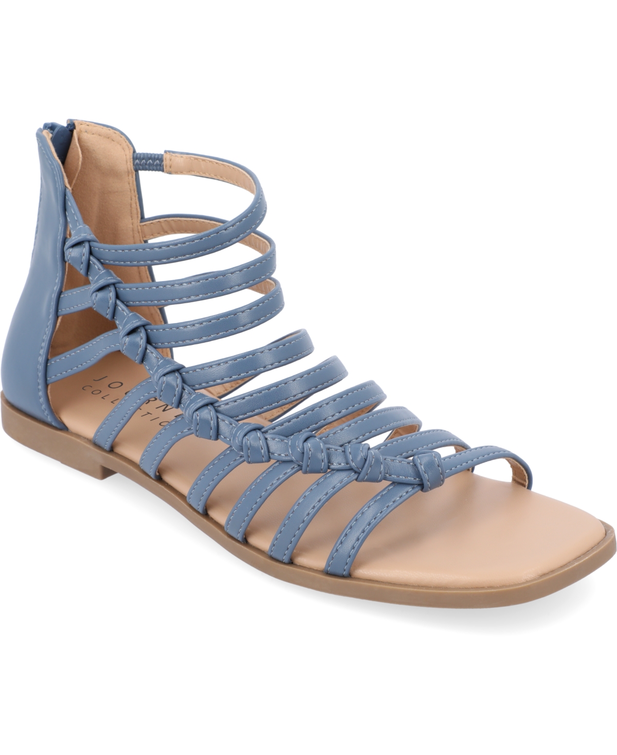 Journee Collection Collection Women's Tru Comfort Foam Petrra Sandals In Blue