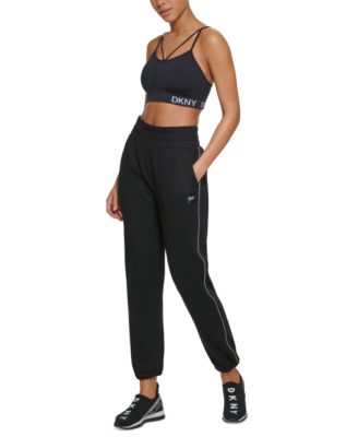 DKNY - Women's Cropped Slim-Fit Jogger Pants