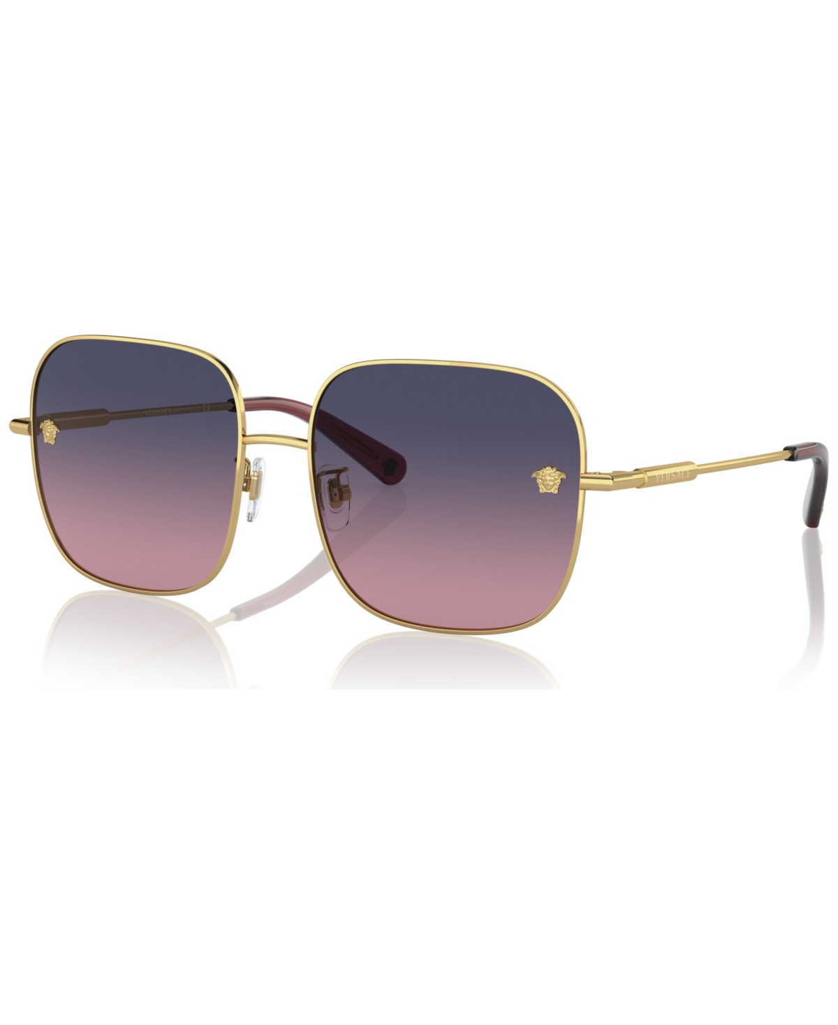 Versace Women's Sunglasses, Ve2246d59-y 59 In Gold-tone