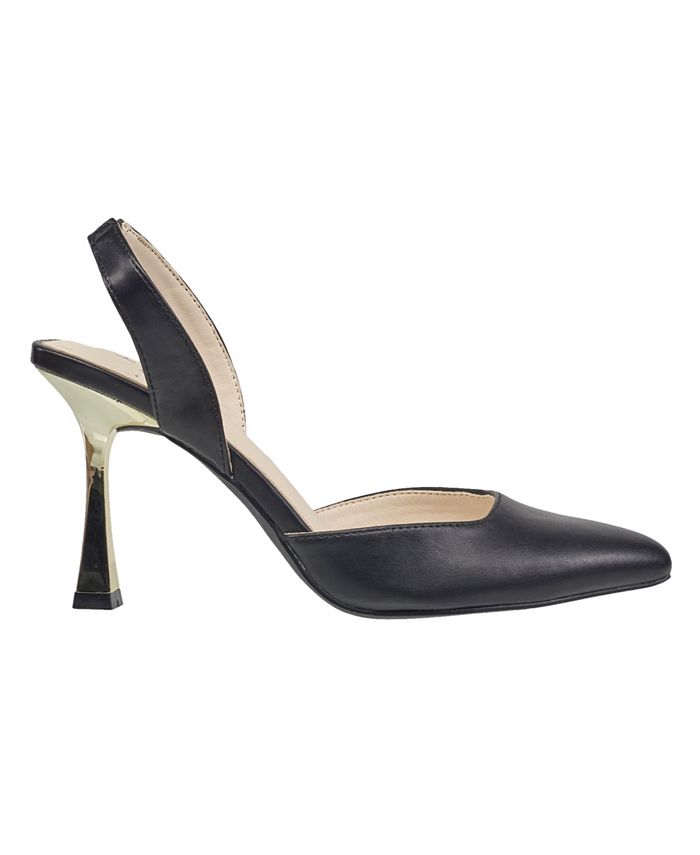 French Connection H Halston Women's Sling Back Gala Pumps - Macy's