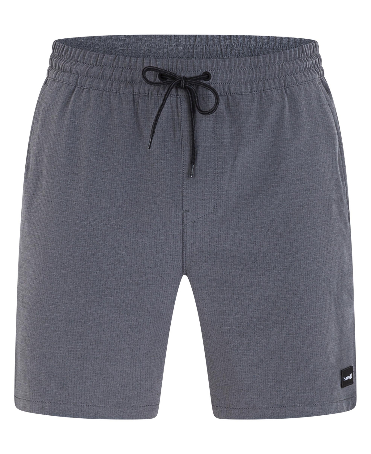 Shop Hurley Men's Phantom Zuma Ii Volley 18" Hybrid Shorts In Black Heather