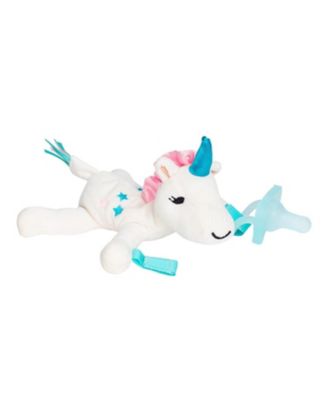 Dr Browns Baby Lovey Pacifier Holder Teether Clip Stuffed Animal with Pacifier - White 19$