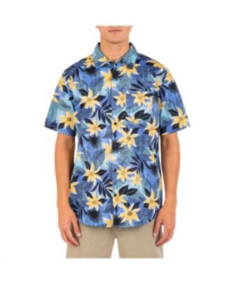 Hurley Camicia Hawaii Uomo Maniche Corte - Stile Estivo Con Stretch E Tasca Occhiali - Foto 8
