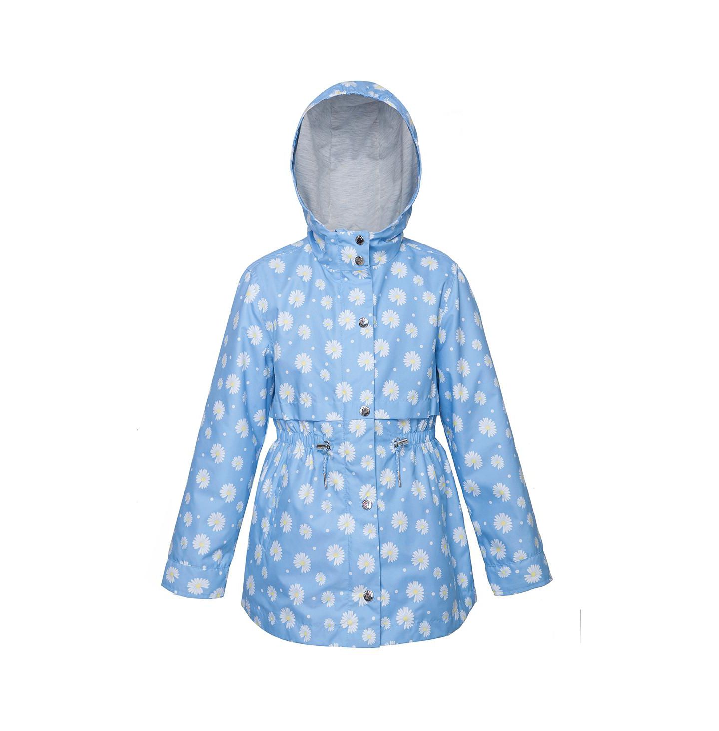Куртка Rokka&Rolla Lightweight Rain Jacket Trench Coat Xs-Xl для девочек, цвет: Синий — фото 1
