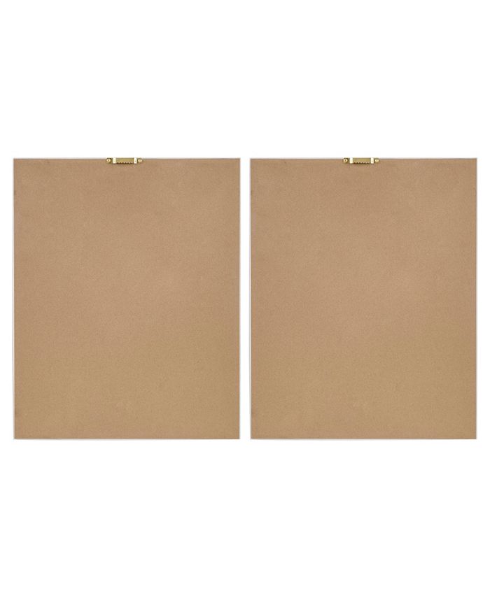 Martha Stewart Collection Eventide Flourish Botanical Contrast Framed