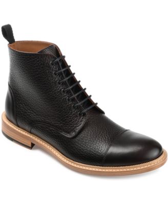 Men's Rome Full-grain Leather Cap Toe Dress Boots