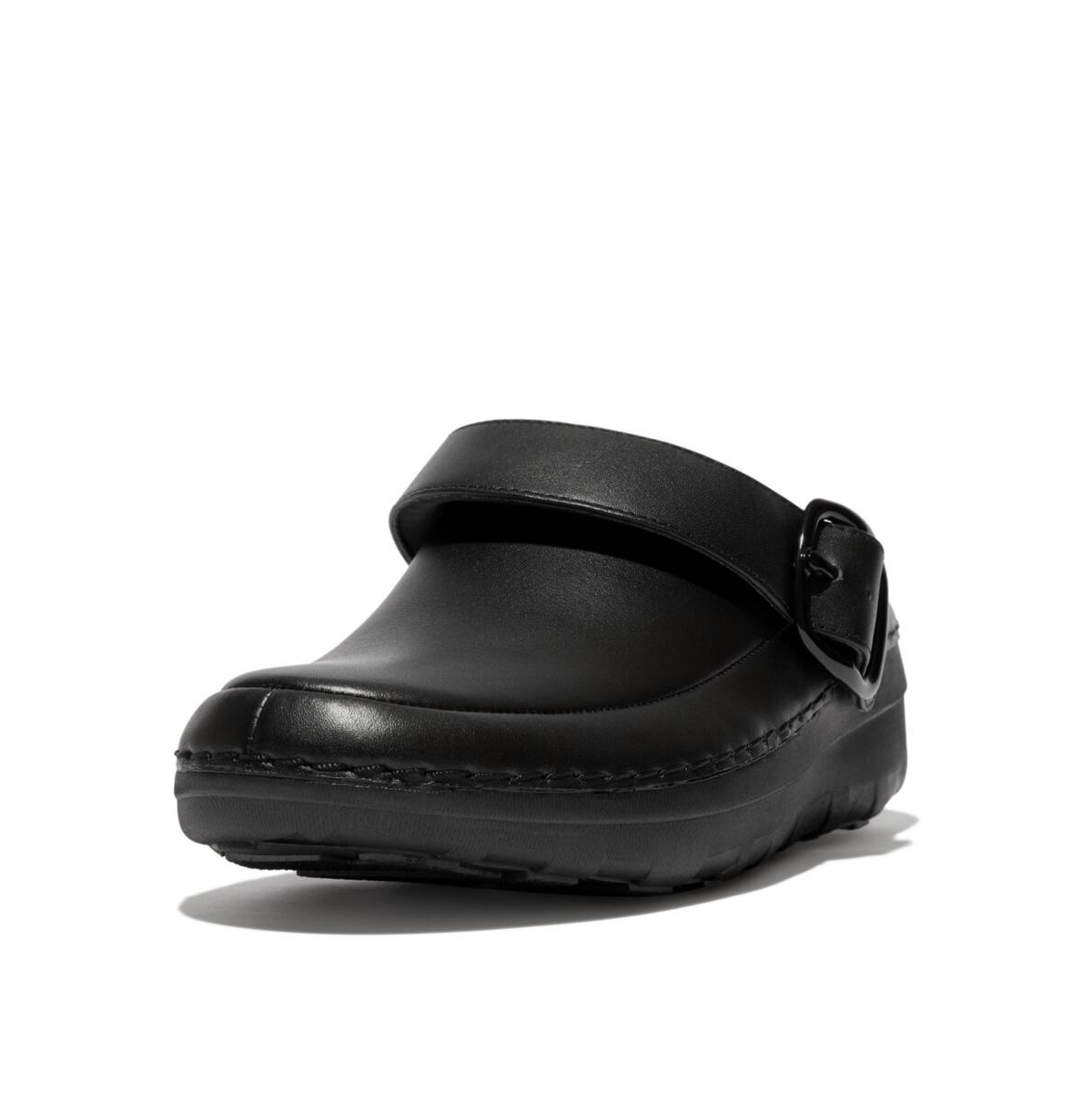 Fitflop Women's Gogh Pro Superlight Leather Clogs In Black