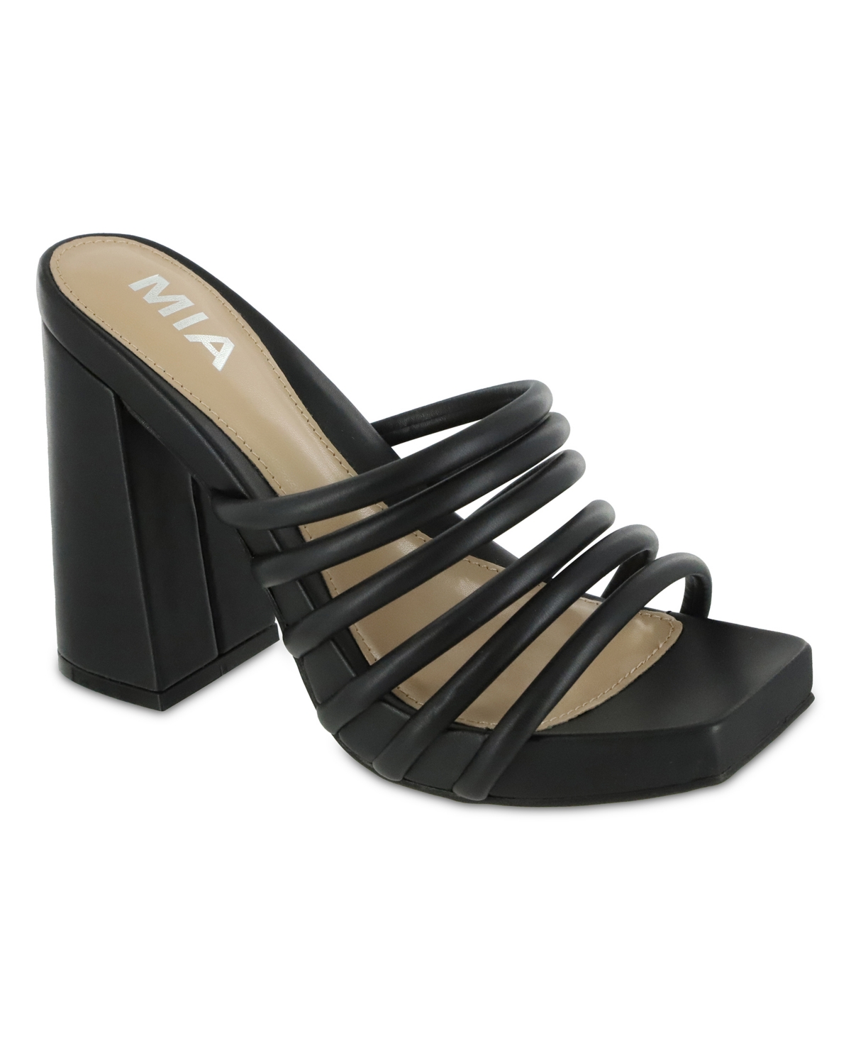 Mia Elea Platform Sandal In Black