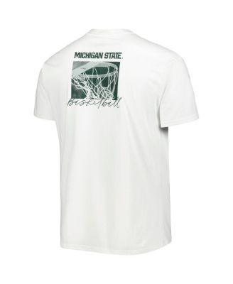 売れ筋商品|||ナイキ Tシャツ トップス レディース Men's White Michigan State Spartans Basketball Movement Max90 T-shirt White Nike Men's White Michigan State Spartans Basketball Movement