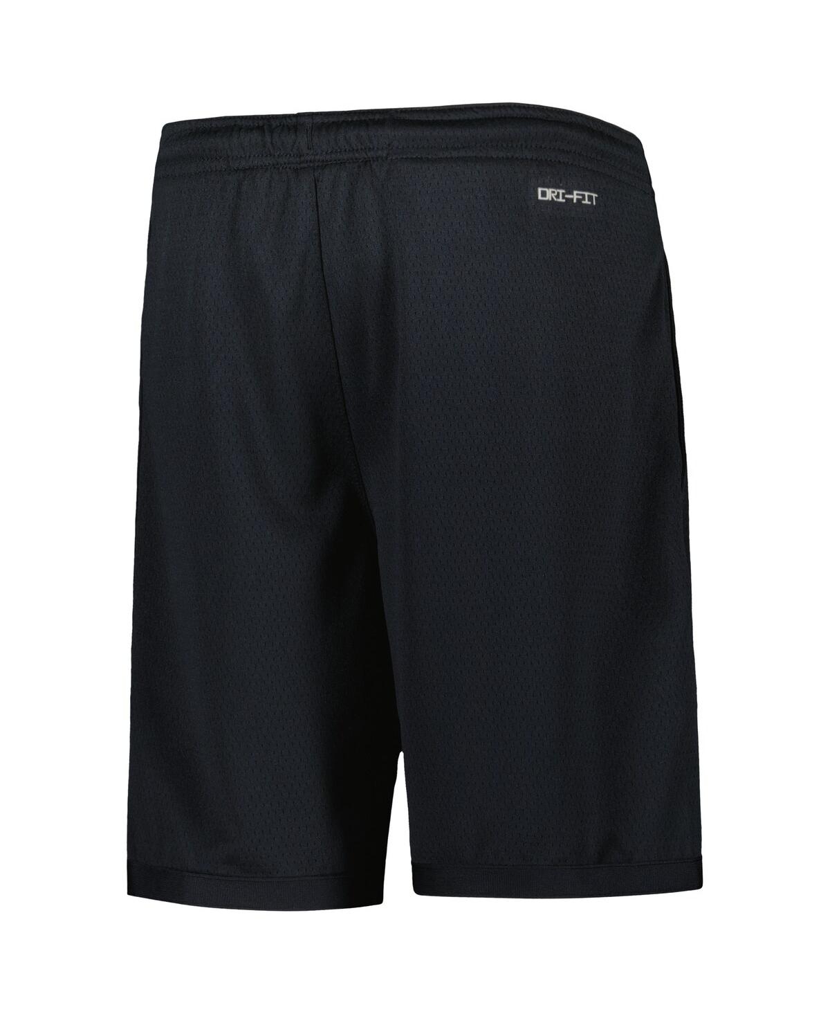 Shop Jordan Big Boys And Girls  Black Brooklyn Nets Statement Edition Swingman Performance Shorts