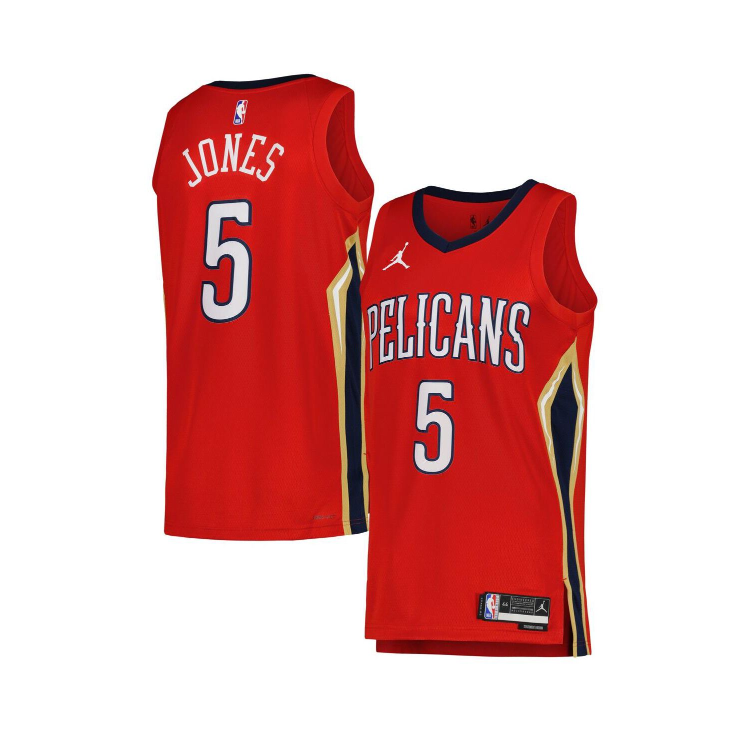 Men's Herbert Jones Red New Orleans Pelicans Replica Swingman Jersey - Statement Edition