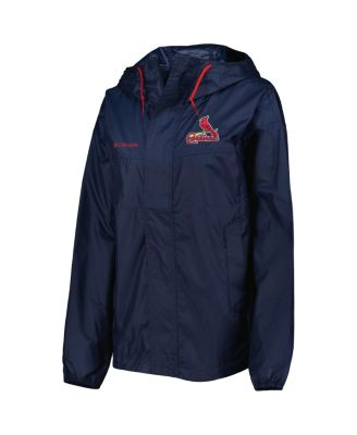 Women's Navy St. Louis Cardinals Flash Challenger Windbreaker Jacket