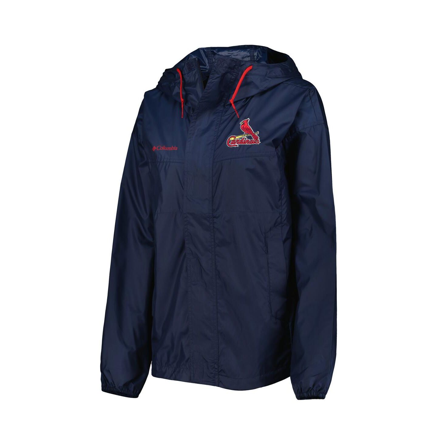 Женская куртка Columbia Navy St. Louis Cardinals Flash Challenger Windbreaker — фото 3