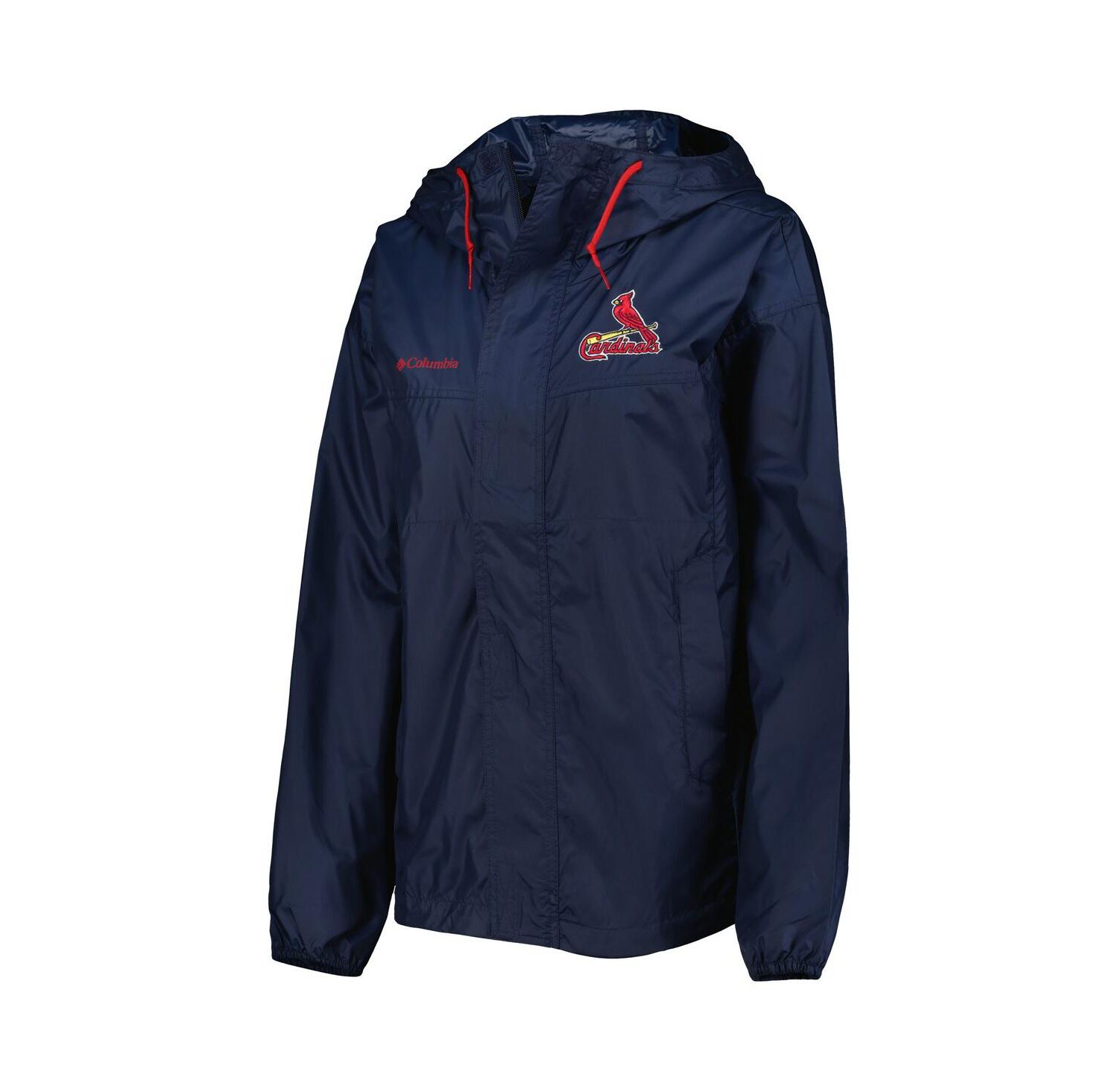 Women's Navy St. Louis Cardinals Flash Challenger Windbreaker Jacket