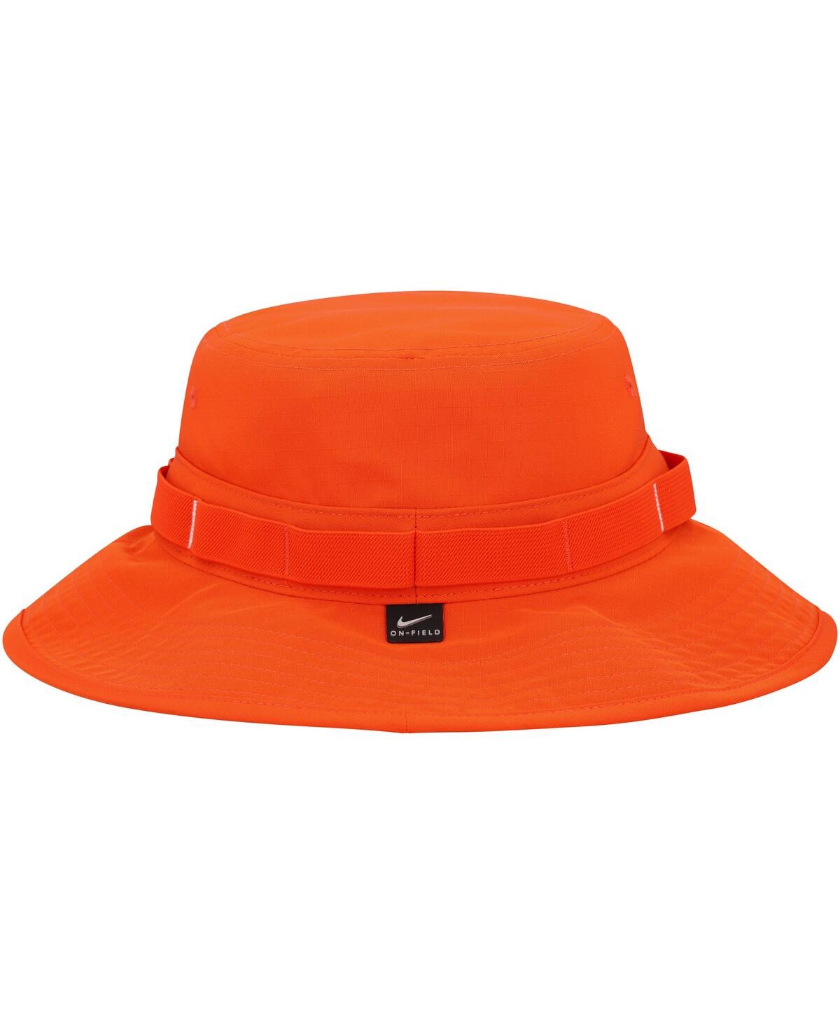 Shop Nike Men's  Orange Clemson Tigers Boonie Performance Bucket Hat