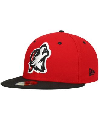 Men's Red Erie SeaWolves Authentic Collection Team Alternate 59FIFTY Fitted Hat