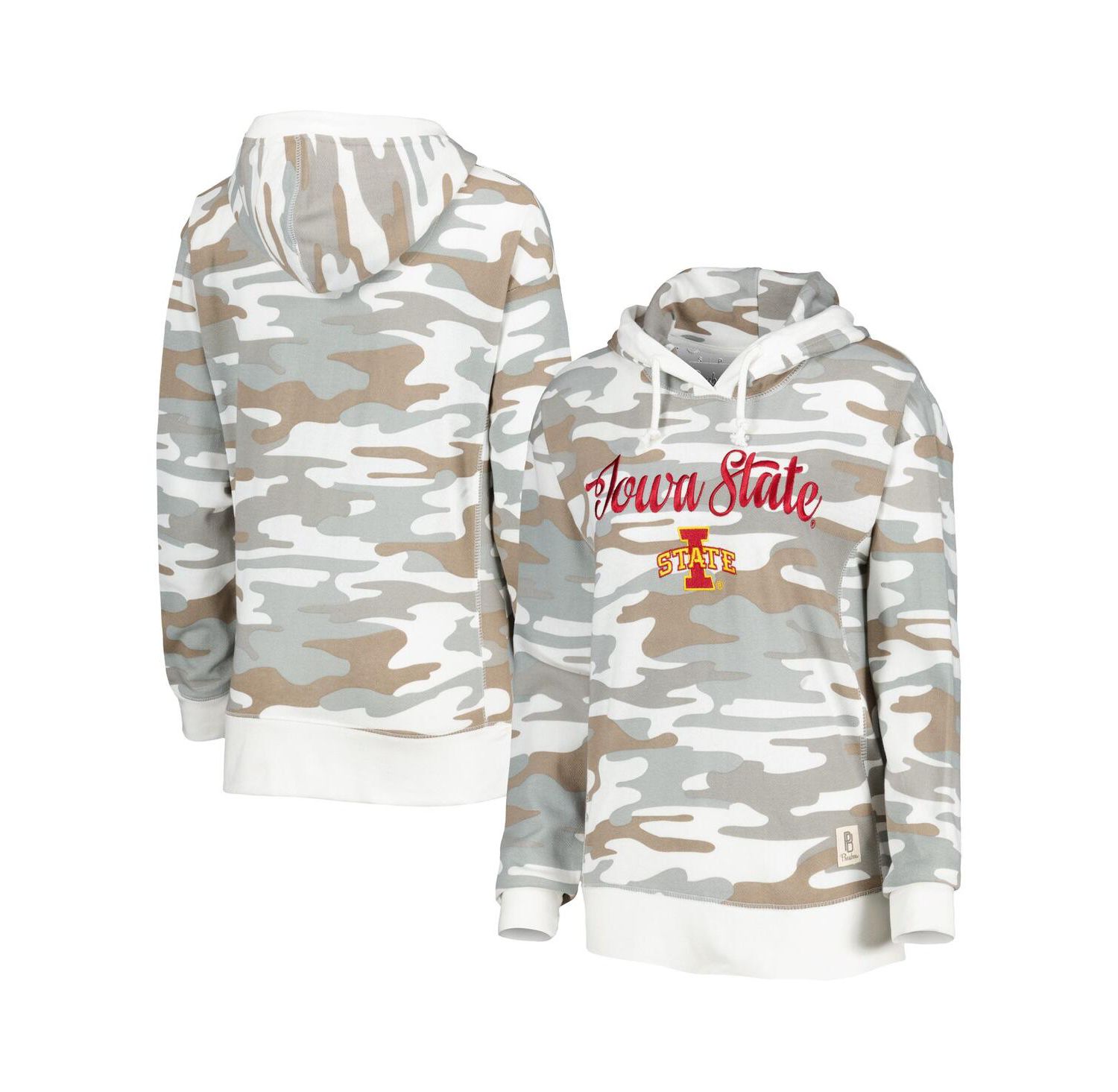 Women's Camo Iowa State Cyclones San Pablo Pullover Hoodie