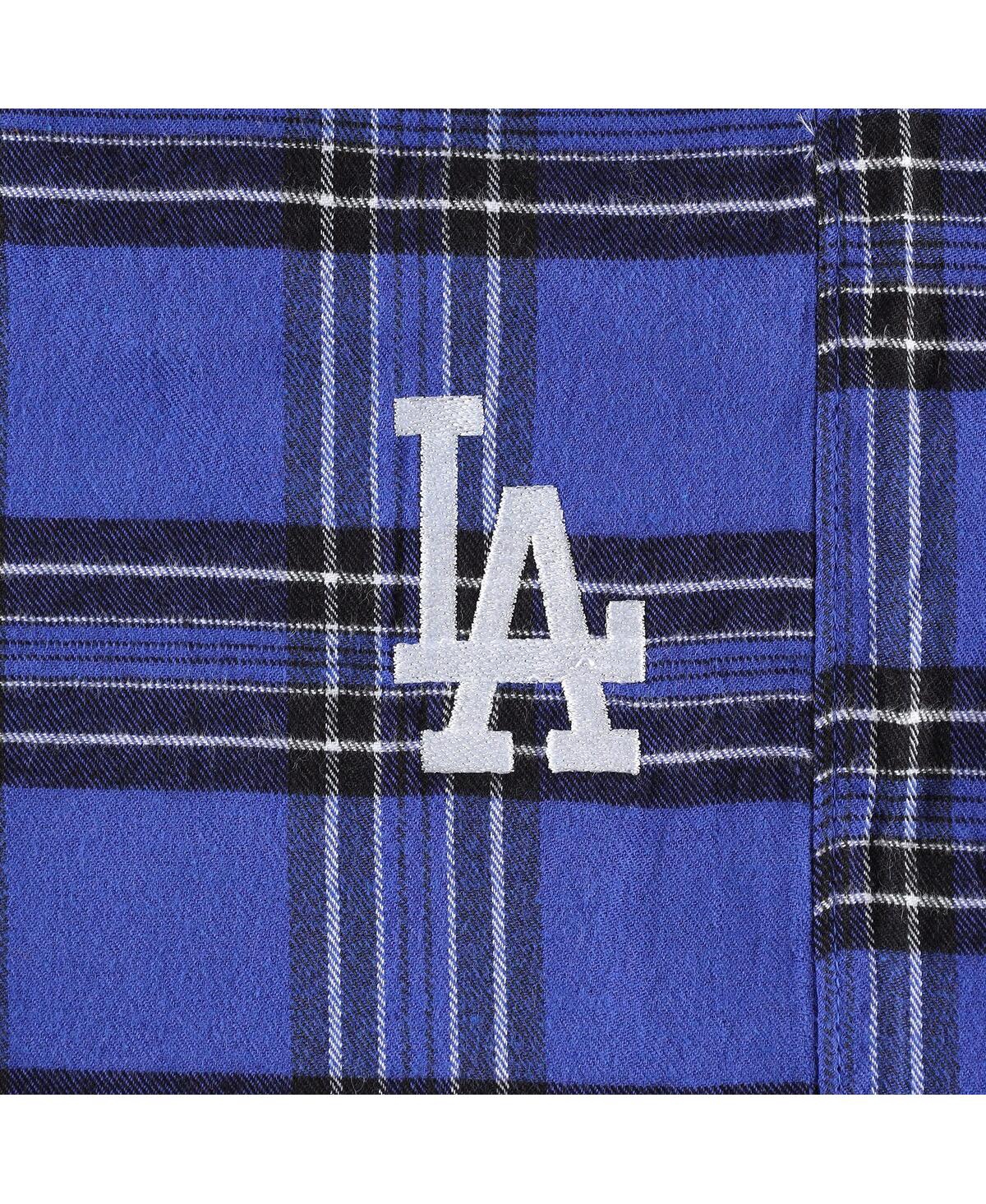 Women's Concepts Sport Gray Los Angeles Dodgers Plus Size Badge Sleep Set - Gray