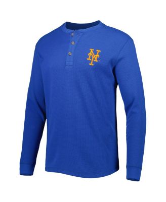 Men's New York Mets Royal Maverick Long Sleeve T-shirt