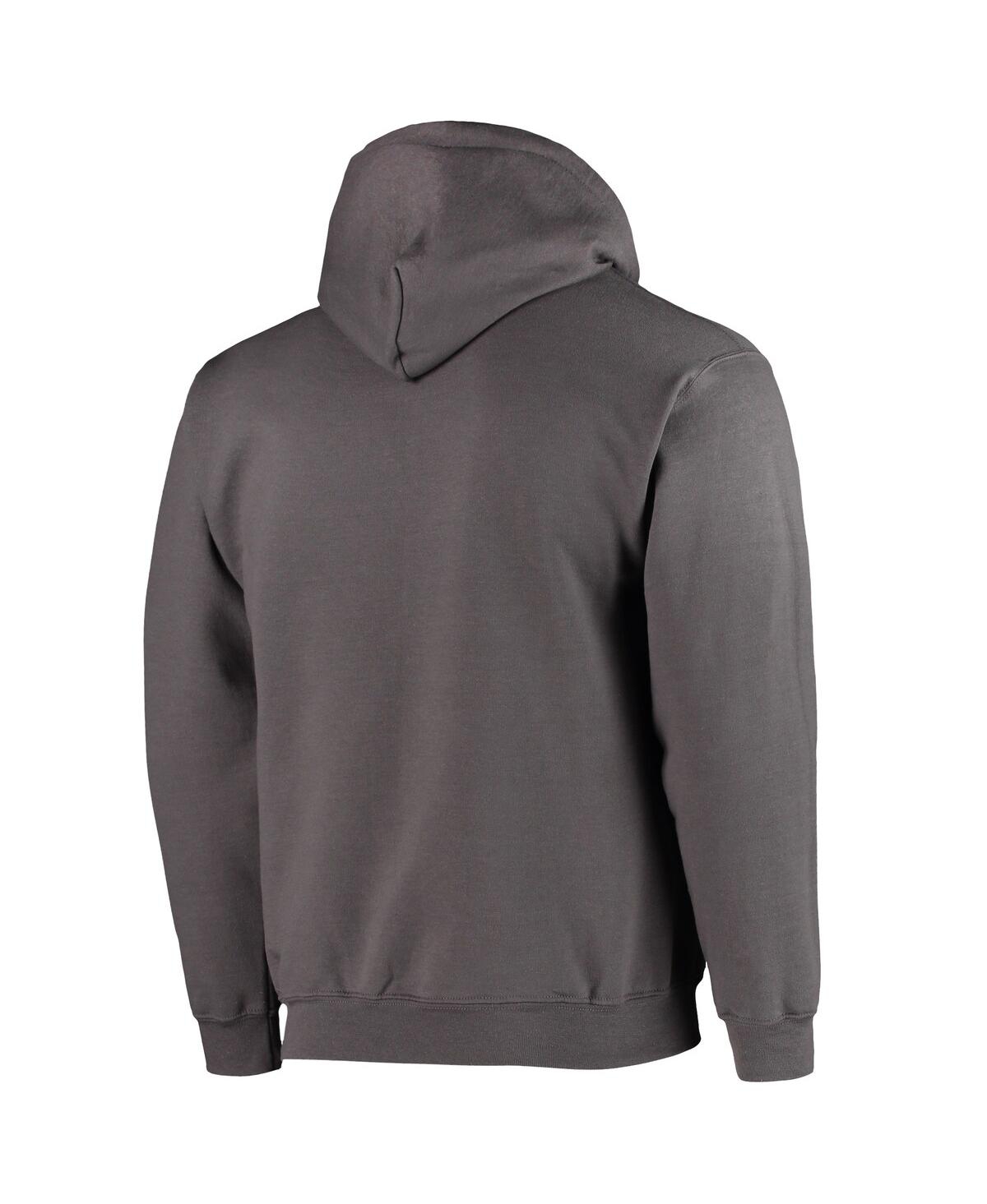 Men'sRochester Knighthawks Solid Pullover Hoodie - Charcoal
