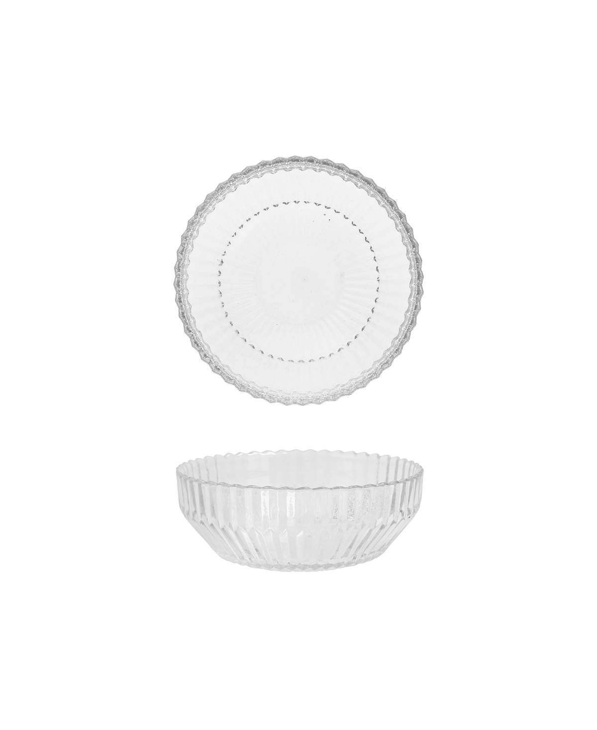 Fortessa Archie Cereal Bowls, Set Of 4 In Clear