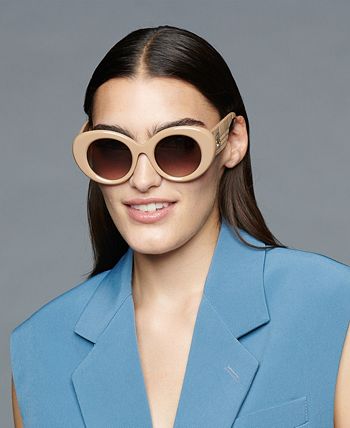 Burberry Women's Sunglasses MARGOT BE4370U 49 & Reviews - Sunglasses by  Sunglass Hut - Handbags & Accessories - Macy's