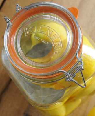 Square Clip Top Jar 51 oz, Set of 4