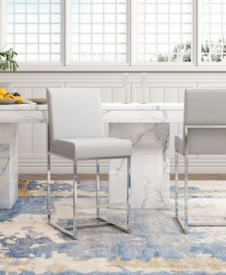 Element Leatherette Upholstered Bar Stool