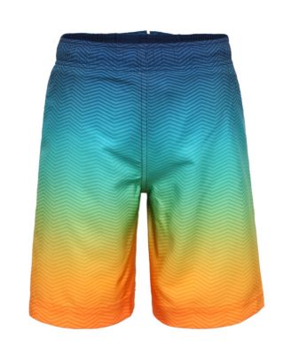 Boys 4-Way Stretch Quick Dry Board Shorts Swim Trunks with Mesh Lining UPF50+