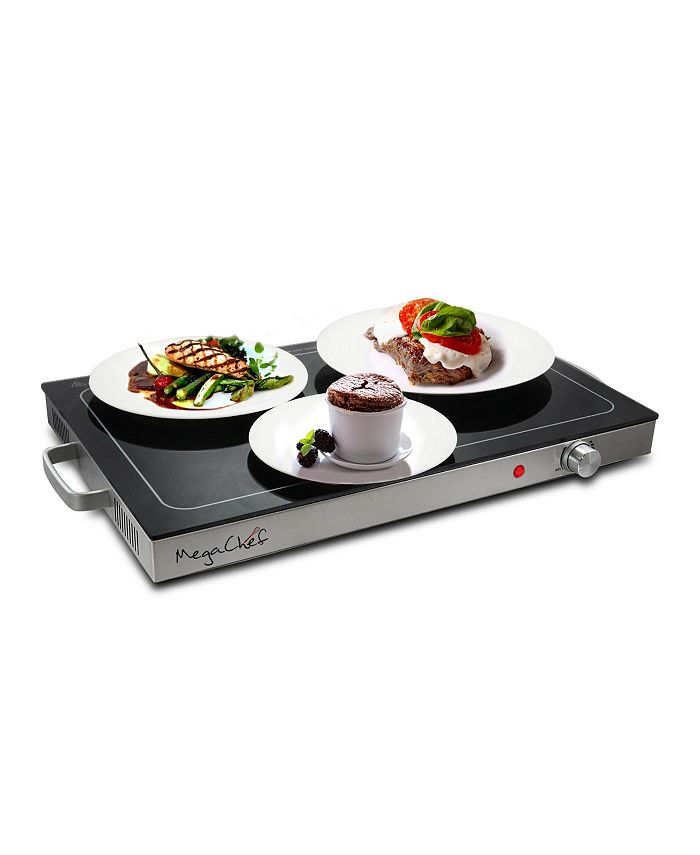 MegaChef Electric Warming Tray with Adjustable Temperature Control Macy's