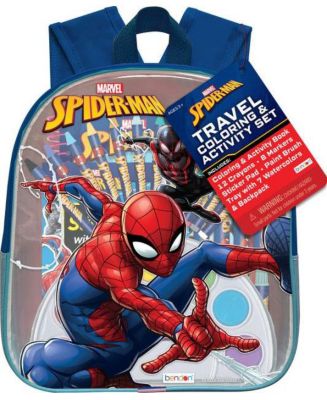Bendon Intl Disney Favorite Characters Coloring Books for Kids with Stickers (Spiderman)