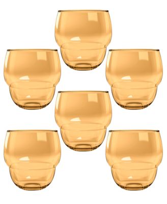 Stacking Bubble Tumbler Cobalt  Set of 6