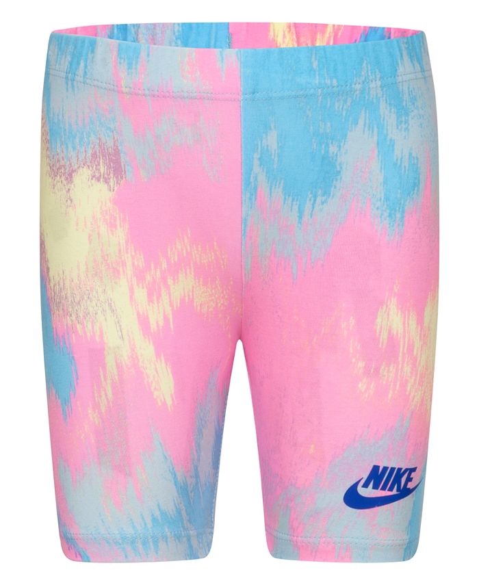 Nike Little Girls Club Biker Shorts - Macy's