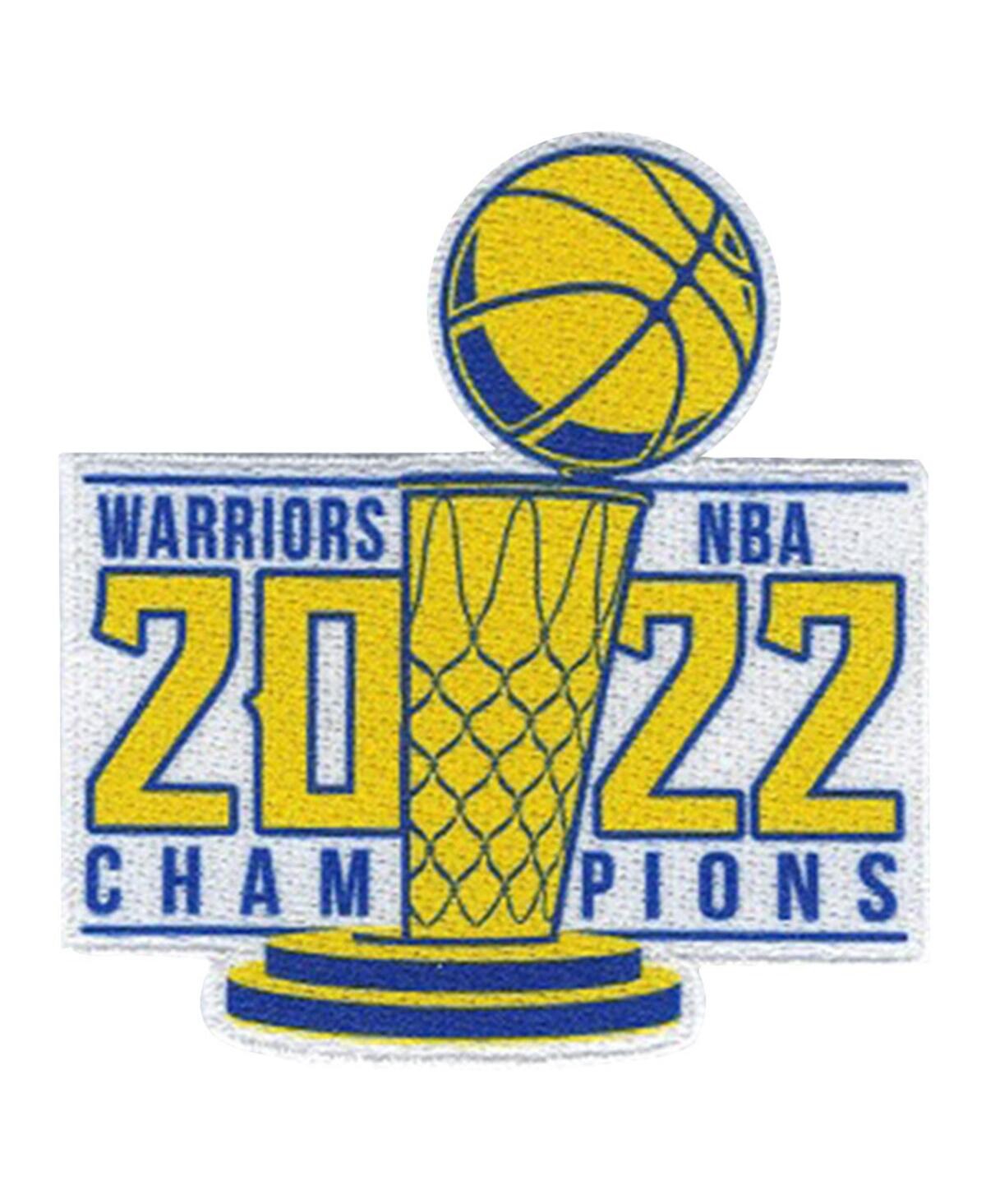 Golden State Warriors 2022 Nba Finals Champions Bold Trophy FanPatch - Multi