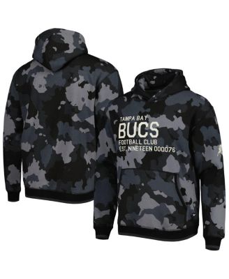Men's Black Tampa Bay Buccaneers Camo Pullover Hoodie