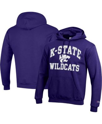 Men's Purple Kansas State Wildcats High Motor Pullover Hoodie