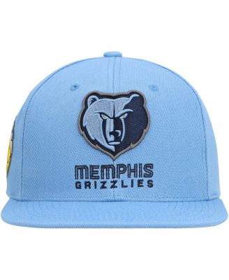 Men's Light Blue Memphis Grizzlies Side Core 2.0 Snapback Hat