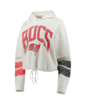 Women's Oatmeal Tampa Bay Buccaneers Harper Pullover Hoodie