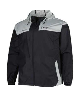 Men's Black Chicago White Sox Flash Forward Challenger Omni-Shade Full-Zip Windbreaker