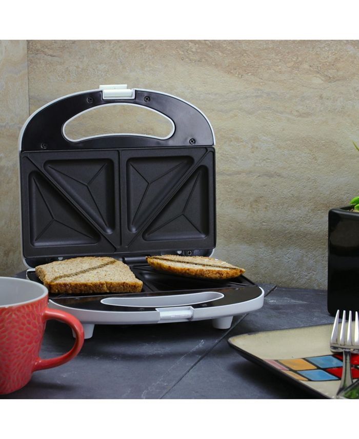 Better Chef Nonstick Sandwich Maker Grill in White Macy's