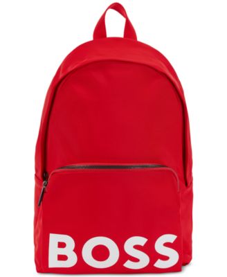 BOSS - Men's Zip-Closure Logo Backpack