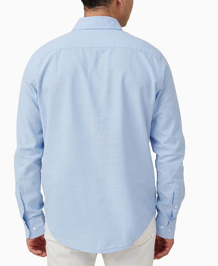 COTTON ON Men's Mayfair Long Sleeve Shirt - Macy's
