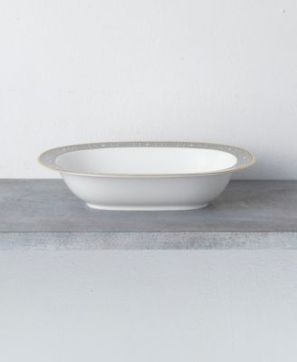 Infinity Blue Oval Vegetable Bowl 24 Oz