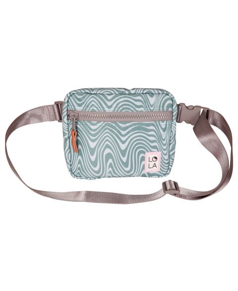 Женская сумка LOLA Ripple Mini Hippie Fanny Pack, цвет: Синий