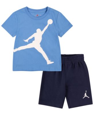 Toddler Boys Jumbo Jumpman T-shirt and Shorts, 2 Piece Set
