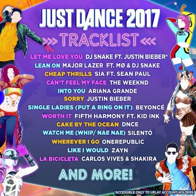 Just Dance 2017 Gold Edition - Nintendo Wii-U