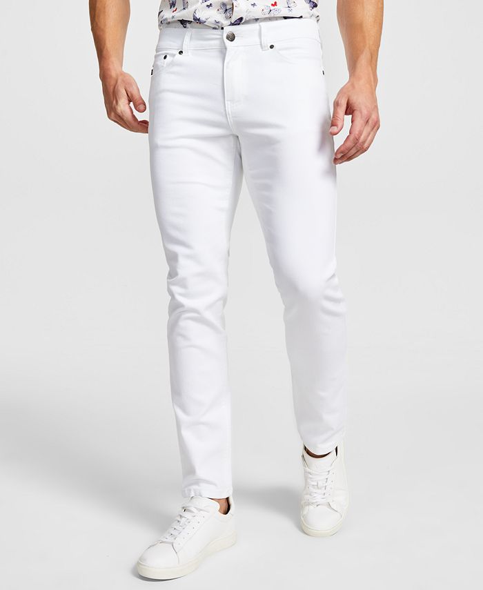 Paisley & Gray Men's Rebel SlimFit White Jeans Macy's